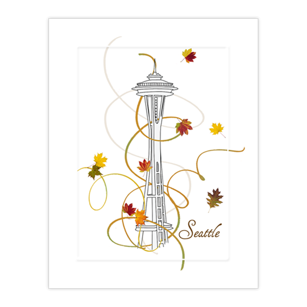 Space Needle Leaves