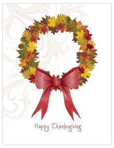 TK 09b - leaf wreath