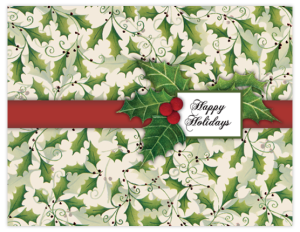 CXM 09 - ribbon holly