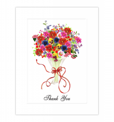 Flower Bunch Wrapped