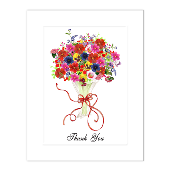 Flower Bunch Wrapped