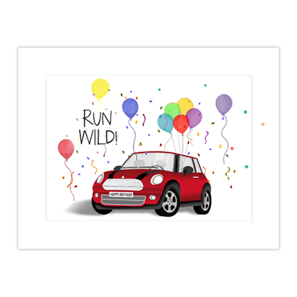 Mini Cooper Balloons
