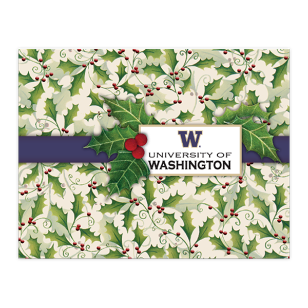 Husky Ribbon Holly