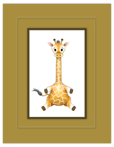 BB 08b - giraffe baby