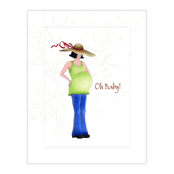 Pregnant with Hat