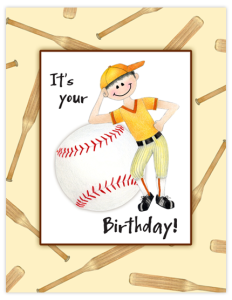 BB 27 - baseball kid