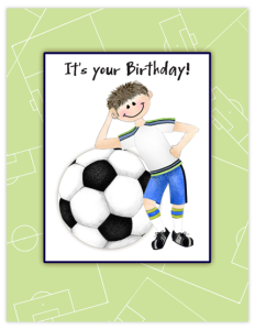 BB 30 - soccer boy