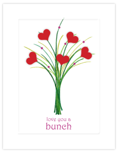 BR 06 heart bunch