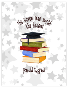 FL 80 - cap and books 'tassel'