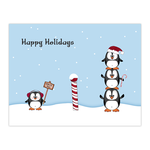 Stack of Penguins