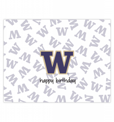 UW Birthday Watermark Logo