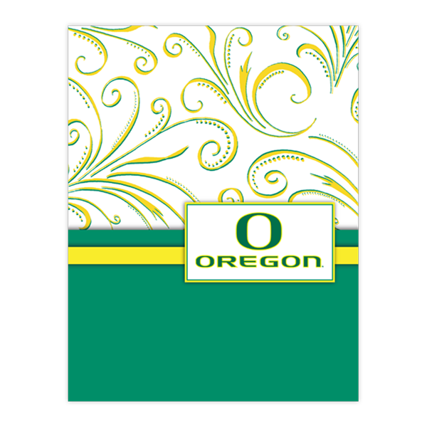 UO 41 - Logo Tag over Swirls