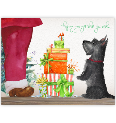Scottie and Santa