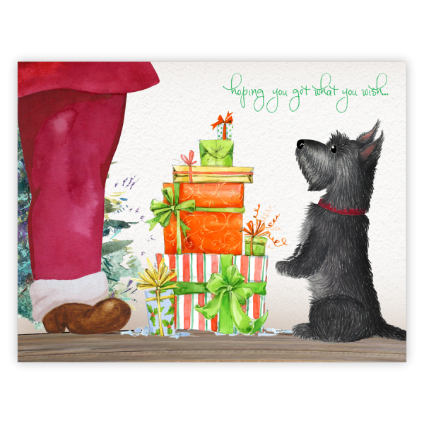 Scottie and Santa